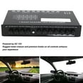 thumbnail image 4 of 7 Band Equalizer, Subwoofer Car Amplifier Graphic Equalizer Metal CD AUX Input Select Switch  for Motorcycle, 4 of 7