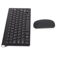 thumbnail image 1 of Wire Less Keyboard and Mouse Ultra Slim Combo, Silent Compact Mouse and Scissor Switch Keyboard Set, LED Indicator Waterproofing Power Saving Compact Set, 1 of 7