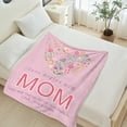 thumbnail image 3 of Personalized Mother's Day Blanket Gifts for Mom, Custom Blanket with Name, 50"x 60", 3 of 6