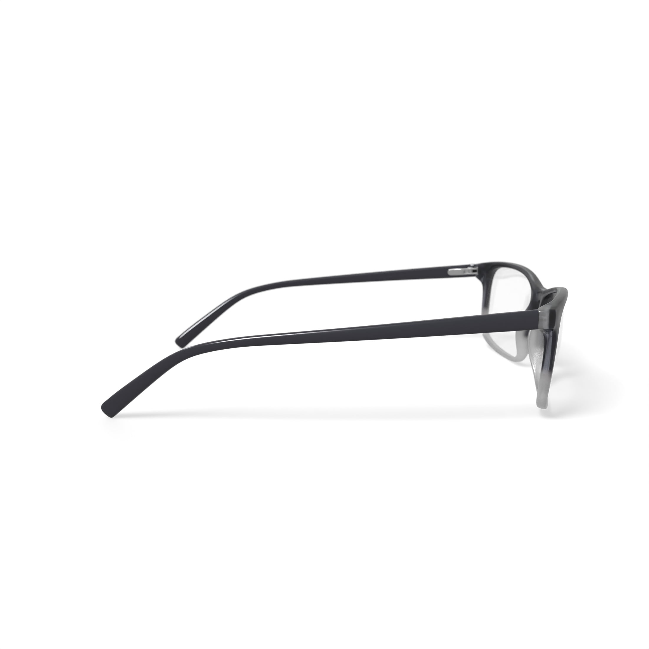 Bio Eyes Men's BE26 Boabab Rectangular Prescription Eyeglasses with Case, Black Gold
