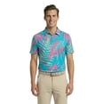 thumbnail image 2 of Birdie Bound Men's and Big & Tall Men's Print Polo Golf Shirt, Sizes XS-4XLT, 2 of 6
