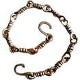 thumbnail image 2 of ESPLANADE Brass Chain with Hooks for Hanging Bell Diya Deepak Bells - Length 2 Feet (24" Inches) - Golden (‎Brass/Chain/2-Feet) (‎‎Brass/Chain/2-Feet), 2 of 5