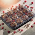thumbnail image 2 of Molde para muffins antiadherente YONGSHENG de 24 orificios y 12 orificios, fácil de limpiar, 2 of 5