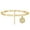 S, variant on Clearance Flower Bead Jade Crystal Lucky Bracelets for Women Chinese Style Good Lucky Key Jade Dainty Beads Bracelets Gold Jewelry Gifts for Women Her Him Father Mother (Green,One Size)
