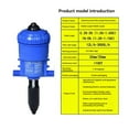 thumbnail image 3 of Fertilizers Injector Livestock Farming Chemical Dispenser Proportioner Dosing Device Pump 1-5%, 3 of 4