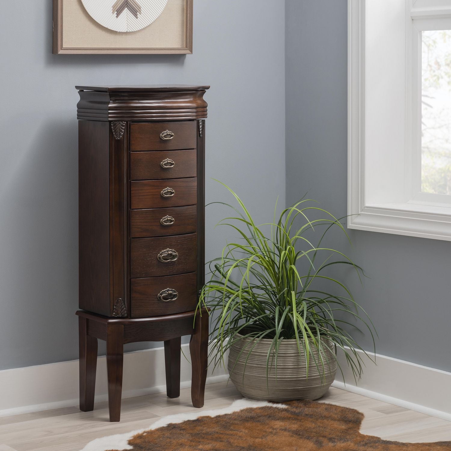 Zito Jewelry Armoire, Espresso