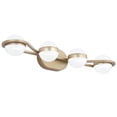 thumbnail image 6 of TOBILI Vanity Lights With 4 LED Bulbs For Bathroom Lighting Brushed Gold, 6 of 9