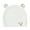 White, variant on Trendy Baby Teddy Bear Cute Beanie Hat Thin Fetal Cap Kid's Casual And Comfortable Hat Blue