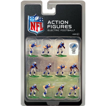 Detroit Lions Home Uniform NFL Action Figure Set