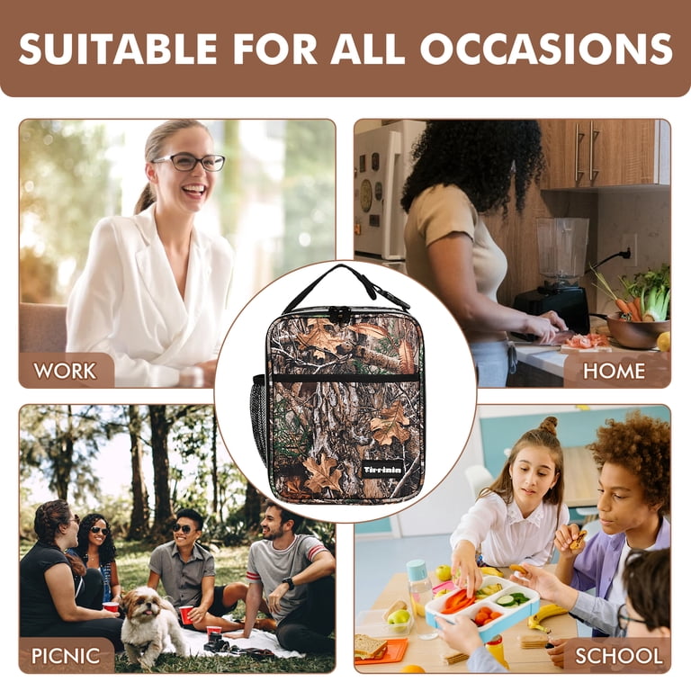 Tirrinia Insulated Lunch Box for Adults, Compact photo 6
