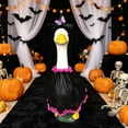 thumbnail image 5 of Halloween 23 Inch White Goose Porch Decor Clothing,Removable Outfit Seasonal Green s Gardening Style,Dressed Lawn Ornament,Home Yard Welcome Figure Weather Resistant(Clothing Only), 5 of 6