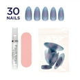 thumbnail image 4 of Salon Perfect Artificial Press-on Nails, 195 Aura Jelly Blue Purple, 4 of 6