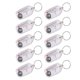 thumbnail image 5 of 10PCS Portátil Brújula Y Termómetros De Bolsillo Llavero Multifuncional Portátil Lupa Brújula Termómetro Para Senderismo Camping, 5 of 7