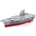 thumbnail image 1 of Toy Carrier Ship, barco eléctrico, juguete de baño, modelo de portaaviones, juguete acuático, barco militar, 1 of 4