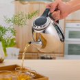 thumbnail image 4 of 2X 1.2L Tetera de Cocina de Inducción Herramientas Creativas de Cocina Hervidor de Agua de Acero Inoxidable Hervidor de Café de Fondo Plano, 4 of 5