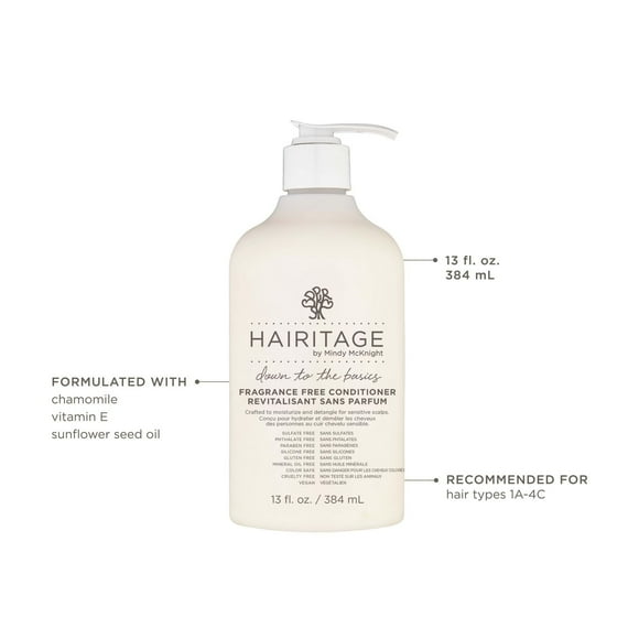 Shampoing sans parfum Down to the Basics Shampoing sans parfum