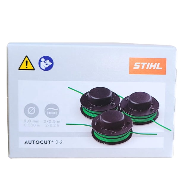 Juego de 3 cabezales de repuesto para Stihl 4008 710 4302 FSA 56