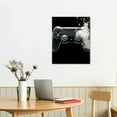 thumbnail image 2 of JEUXUS  Gamepad Poster Wall Pictures Black and White Gaming Theme Wall Canvas Painting Art Poster Game Canvas Wall Art Boys Playroom Decor Boys Room Wall Art, 2 of 4