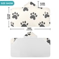 thumbnail image 4 of Yayeee Kids Hooded Towels Toddler Soft Absorbent Beach Bathing Wrap 50" x 23.5", Cute Cat Paw, 4 of 5