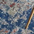 thumbnail image 6 of Nourison Artworks Artistic Navy/Brick 7'9" x 9'9" Area Rug, (8x10), 6 of 8