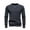 Dark Gray, variant on Men's Dress Pullover Sweater Lightweight Knitted Long Sleeve Sweater Slim Fit Crewneck Business Work Casual Sweater Tops Navy M