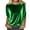 Green, variant on Women's Velvet Cowl Neck Tops Long Sleeve Casual Dressy Shirts Vintage Elegant Tunic Blouses Holiday Party Clothes Dark Purple M