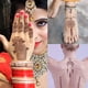 thumbnail image 4 of Adhesivos temporales para tatuajes XMASIR, color marrón, henna, 12 hojas, 4 of 8