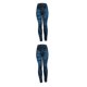 thumbnail image 1 of Sonducket Pantalones vaqueros de imitación para mujer, pantalones ajustados rasgados de verano, pantalones ajustados, pantalones ajustados para Type2 NO2, 1 of 6