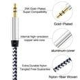 thumbnail image 2 of Cable Auxiliar 3.5mm Nefcom reforzado nylon 1.5m, 2 of 2