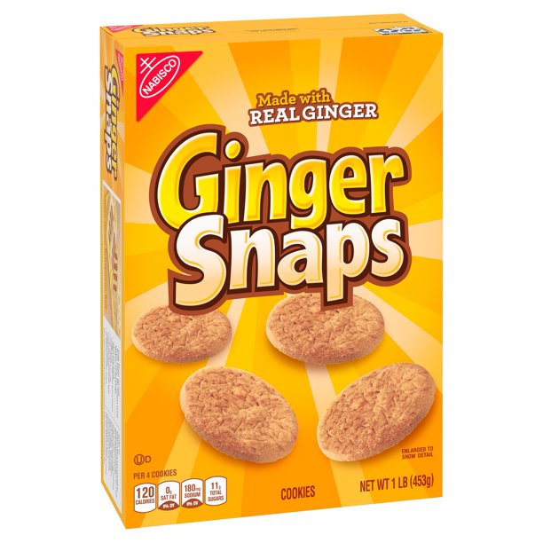 Ginger Snaps Cookies, 16 oz