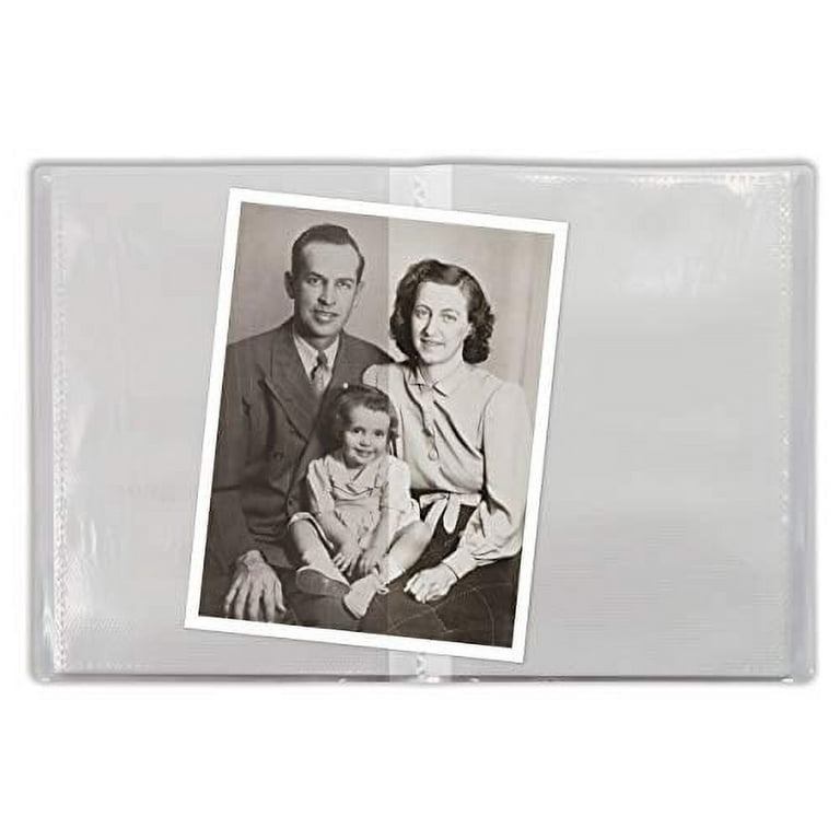48 Photo Mini Photo Album, 4 x 6 Inch, Pack of 12, Clear View Cover with  Removable Decorative Inserts, by Better Office Products, Holds 48 Photos,  12 Pack 