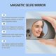 thumbnail image 2 of 1-6x JUE-FISH Compatible with Mag Safe Selfie Mirror Portable Photography Auxiliary, 2 of 5