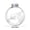 1PC, variant on Darzheoy Clear Plastic Fillable Ornament Balls, Clear Hanging Ornaments Ball, DIY Plastic Ornaments Round Balls, for Decoration On Christmas Trees, Wedding, Party