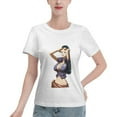 thumbnail image 1 of Women's Basic Short Sleeve T-Shirt One Piece Robin, 1 of 6