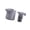 Gray, variant on Tight Seal Wine Bottle Stopper Spill Prevention Design Silicone Construction Multicolored Option Preserves Opened Wine F