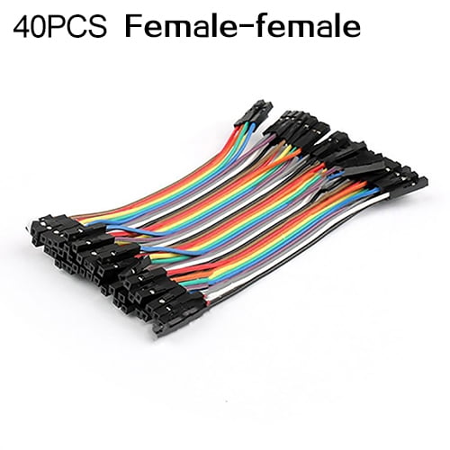Grofry F-F Wires Jumper Cables for Arduino Breadboard,Female-female,Dupont Wire - Walmart.com