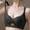 Black, variant on purcolt Women's Floral Lace Minimizer Bras Comfort Wireless Full Coverage Bras Lightly Lined Breathable Wirefree Bralettes Everyday Bras