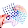 thumbnail image 1 of 26 Piezas De Tama?o Mixto Color Acrílico Taladro Pegatinas Manual Diy Pintura Taladro Pegatinas Rhinestone Coche Pegatinas 1 Pieza De 3mm 72 Piezas, 4mm 56 Piezas, 1 of 2