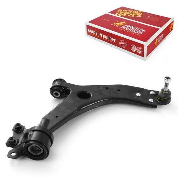 Metrix Premium Chassis Parts - Front Right Lower Control Arm w Ball Joint & Bushing Assembly Fits 07 Volvo C30, 06-07 Volvo C70, 04-07 S40, 05-07 Volvo V50, Replacement RK620596, Made in Europe