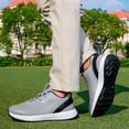 thumbnail image 6 of YOURDIARY Mens Waterproof Golf Shoes - Spikeless Traction, Breathable & Lightweight for All-Day Comfort, 6 of 7