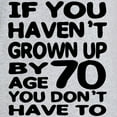 thumbnail image 3 of CafePress - Haven't Grown Up By 70 - Women's Nightshirt, 3 of 4