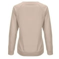 thumbnail image 5 of SNKSDGM Femmes Femmes Chandail Court Chandails pour Femmes Femmes Quotidien Maison Extérieur Entraînement Manches Longues Col Rond T-Shirt Haut Chandail Imprimé Blouse de Rue Mode Urbaine m, 5 of 5