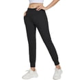 thumbnail image 4 of FEDTOSING Fit Joggers for Women High Waist Tapered Sweatpants Black,up to Size XL, 4 of 6
