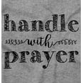 thumbnail image 2 of Handle Prayer Religious Christian Romper Boys or Girls Infant Baby Brisco Brands NB, 2 of 6