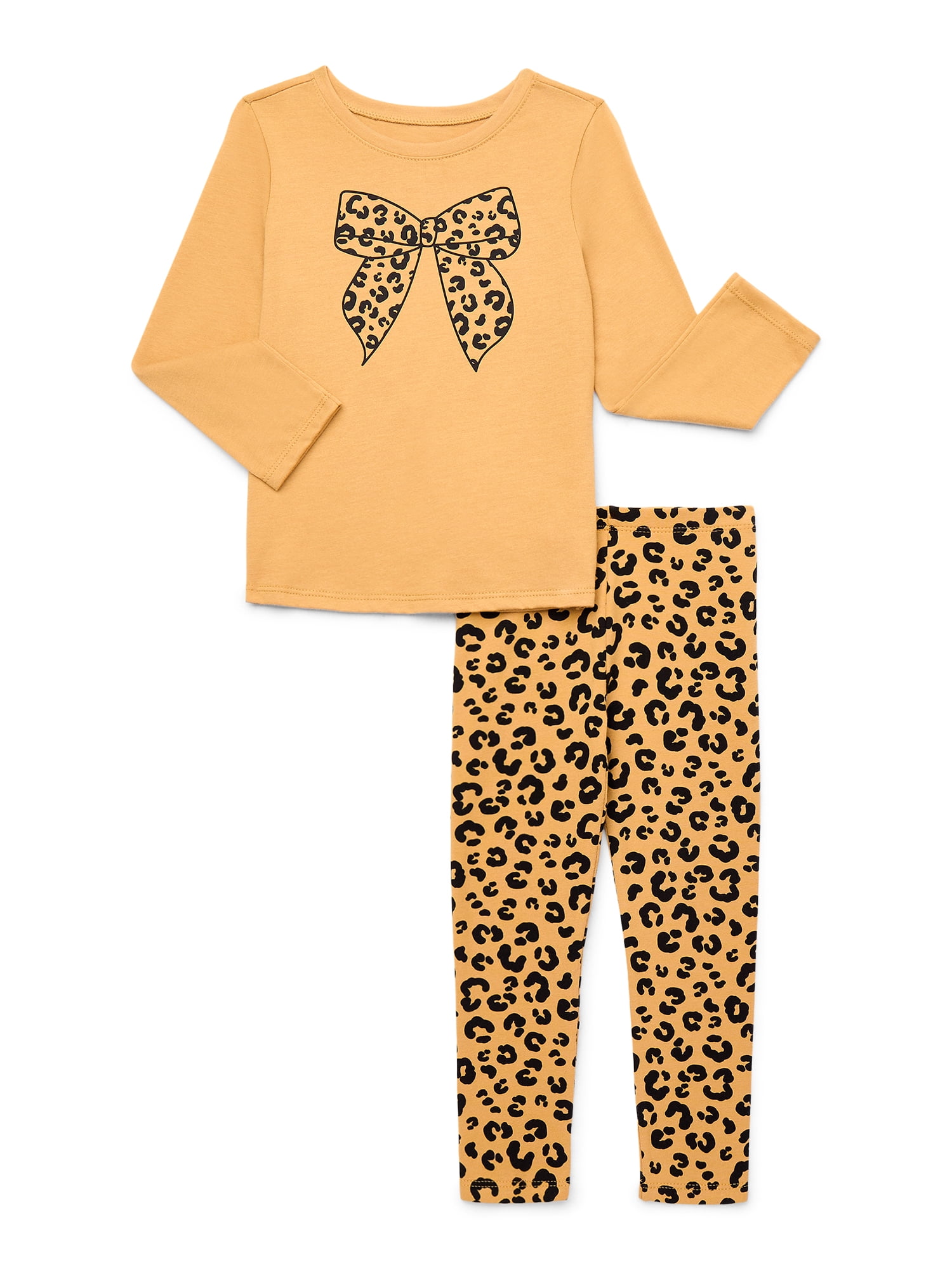 Garanimals Toddler Girl 6-Piece Mix and Match Outfit Kid-Pack, Sizes 18M-5T