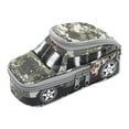 thumbnail image 3 of Estuche para lápices con diseño de coche de policía, gran capacidad, estuche para lápices, bolsa para lápices, estuche para lápices, caja porta lápices Gris, 3 of 9