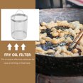 thumbnail image 3 of Mobutofu Stainless Steel Deep Fryer Oil Filter Cylinder Basket for Professional Cooks 1Pack, 3 of 6