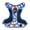 Blue & Blue Edge, variant on PcEoTllar No Pull Dog Harness, Adjustable Reflective Soft Padded Pet Dog Vest Harness for Small Medium Large Dog Breeds Outdoor Training Walking