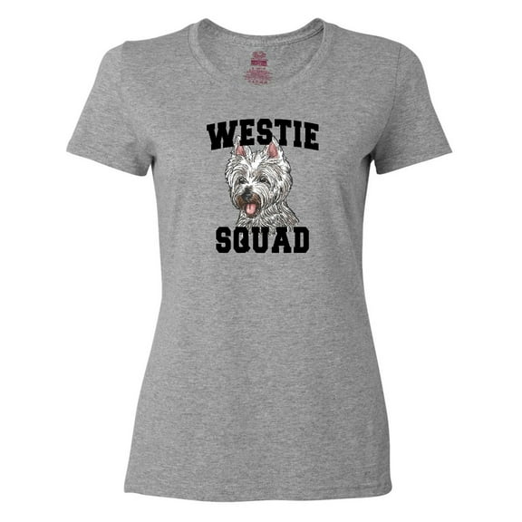 Inktastic Dog Westie Squad Women's T-Shirt
