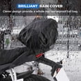 thumbnail image 4 of Bolsa trasera para moto KEMIMOTO impermeable 22L-34L con funda para lluvia, 4 of 7